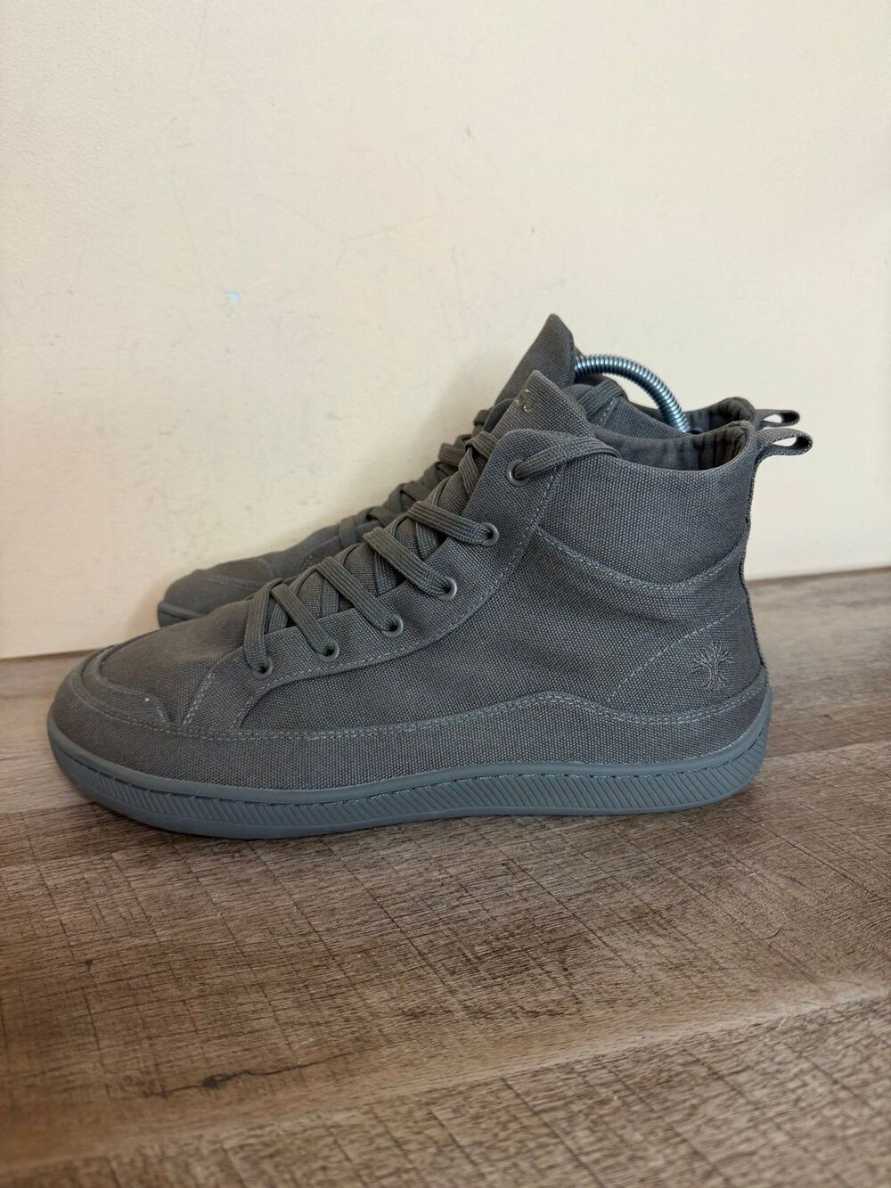 Rutsu Barefoot high-top canvas barefoot sneakers men’s size 10 minimalist shoes
